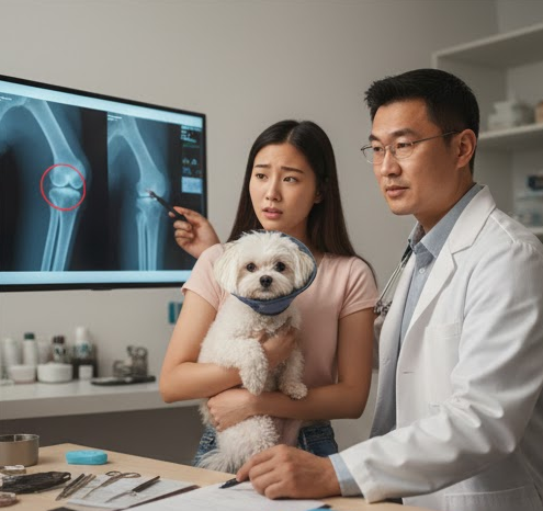 슬개골 탈구 수술 검진