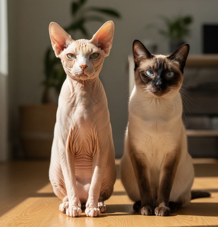 털 안 빠지는 고양이 대표 품종 정리